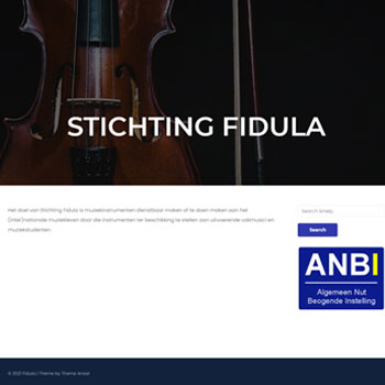 ANBI Stichting Fidula ANBI Stichting Fidula